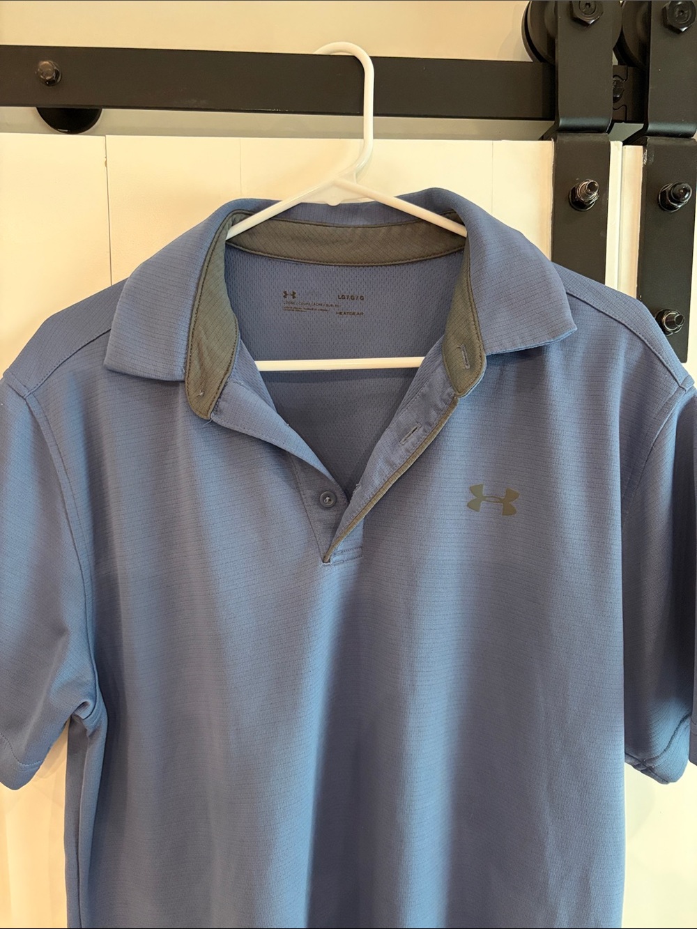 Lot of 9 Assorted Polo Shirt Lot - Mens Large (Puma,Polo,Under Armor,layer8,Izod - Picture 8 of 10
